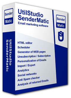 Softvér pre hromadné rozosielanie emailov - SenderMatic